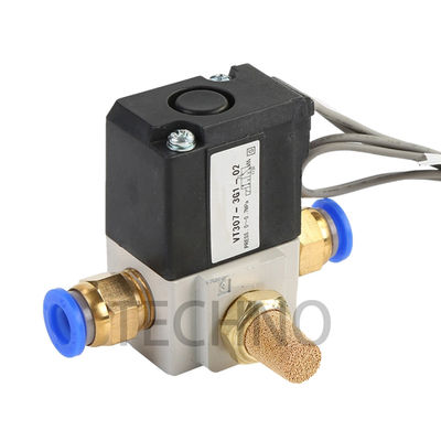 SMC VT307-5G1-01 Valvola solenoide azionata ad aria SS316 -10 a 50°C Nessun congelamento