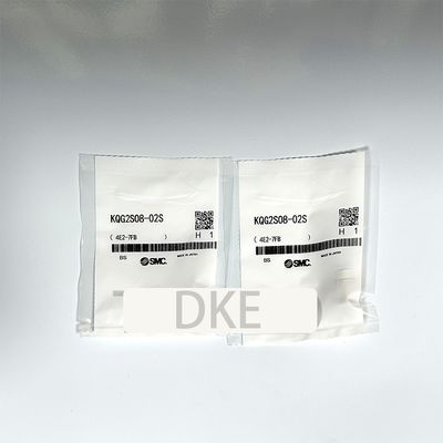 SMC KQG2S08-02S Fittings pneumatici per tubi d'aria in acciaio inossidabile 316