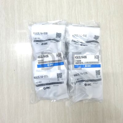 CE SMC KQG2L16-03S Fittings per tubi pneumatici Fluido di connessione a filo SS316