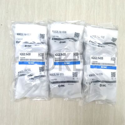 CE SMC KQG2L16-03S Fittings per tubi pneumatici Fluido di connessione a filo SS316