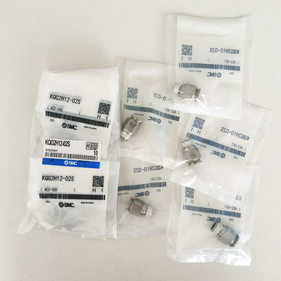 SMC KQG2H12-02S Fittings pneumatici in acciaio inossidabile OEM 12mm