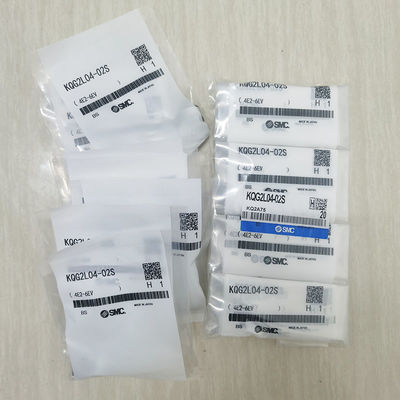 KQG2L04-02S Push To Connect Pneumatic Fittings Grass Free 1,0 MPa