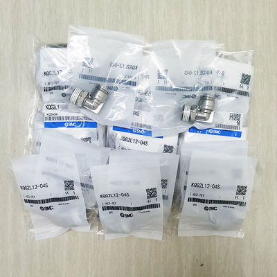 KQG2L12-04S SUS316 Pipe L-shaped Pneumatic Quick Change Connector
