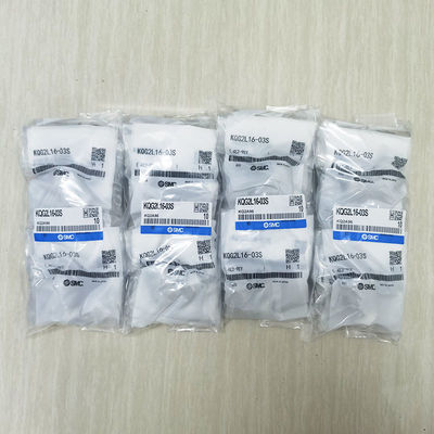 KQG2L16-03S Push To Connect Pneumatic Fittings 3MPa senza grasso