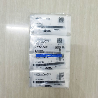 SS316 Giunta di tubi a filo a forma di L KQG2L06-01S SMC IOC