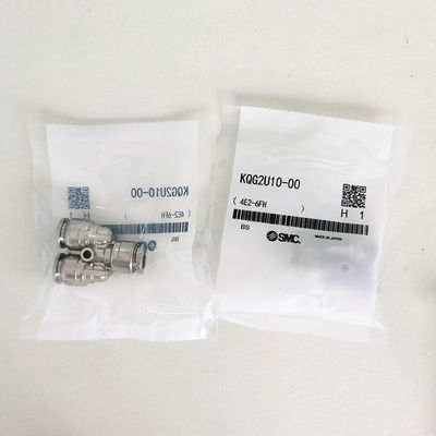 SMC KQG2U10-00 Fittings pneumatici da 6 mm Fittings pneumatici per tubi Fittings per tubi connettori Fittings per tubi
