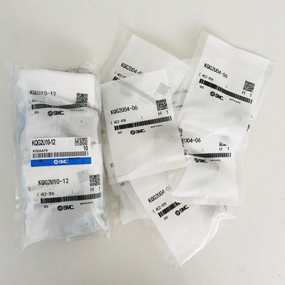 SMC KQG2U04-06 Fittings per tubi d'aria a collegamento rapido, SS316,30,0 MPa