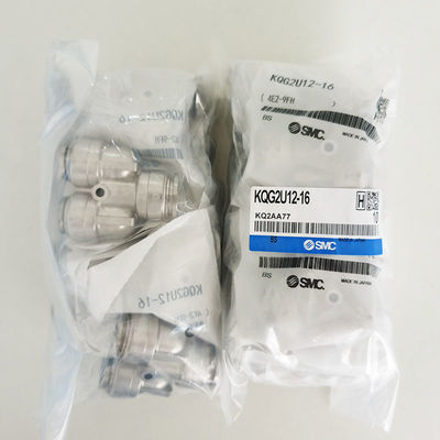 KQG2U12-16 Fittings pneumatici a collegamento rapido SS316 Fittings di tubi d'aria da 10 mm