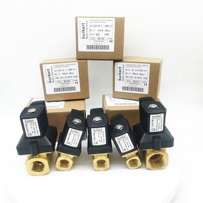 Burkert 00221630 Valvola solenoide 24V di tensione continua servo accoppiata