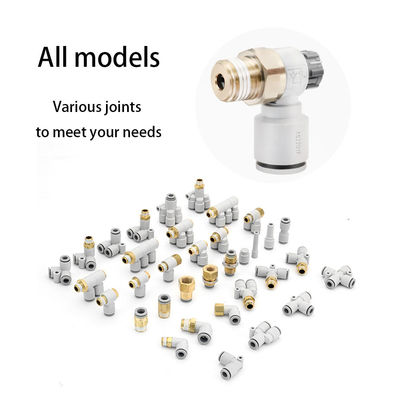 Fittings pneumatici in ottone di tipo SMC KB2S4-M5 6-01 a filo diretto
