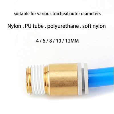 Fittings pneumatici in ottone di tipo SMC KB2S4-M5 6-01 a filo diretto