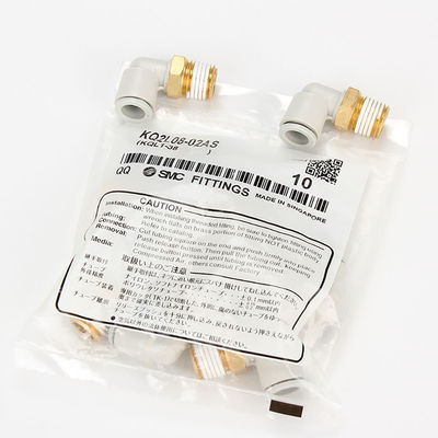 Fittings pneumatici in ottone di tipo SMC KB2S4-M5 6-01 a filo diretto