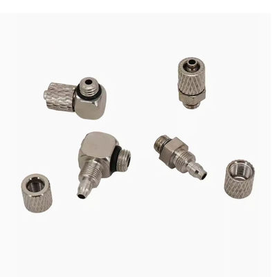 Connettore a micro torsione rapida di tipo cilindrico SMC / accessori pneumatici