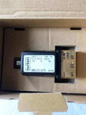 Burkert 00125329 Valvola solenoidale a 3/ 2 vie 16 Bar 24v Normalmente chiusa G1/8