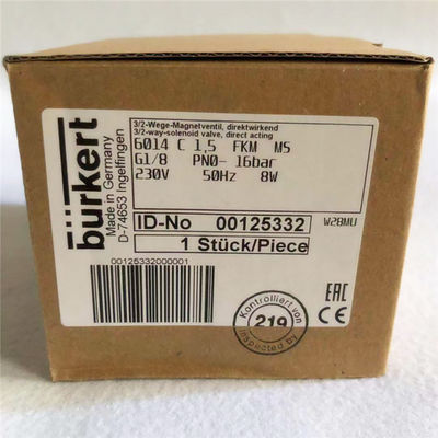 Valvola elettropolimerizzata di Burkert IP65 AC230V 00125332