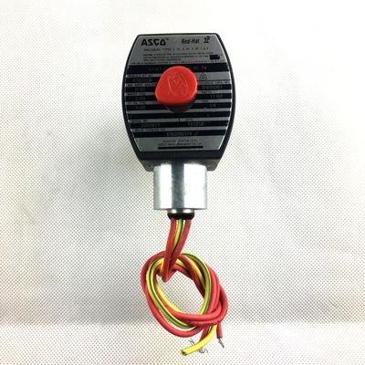 ASCO SCB320B174.230/50 NPT1/4 3/2 Corpo in ottone universale NBR Serie 320 Valvole solenoidi in linea a funzionamento diretto