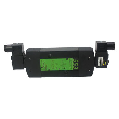 Valvola solenoide Asco 553 Scg553a002ms doppia bobina montata sul pannello