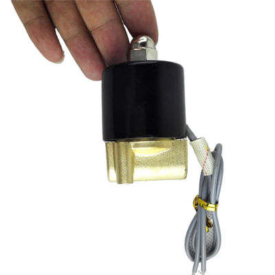 Valvola solenoide della serie 2W 2W025-08 normalmente chiusa 1/4" Valvola aria-acqua