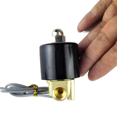 Valvola solenoide della serie 2W 2W025-08 normalmente chiusa 1/4" Valvola aria-acqua