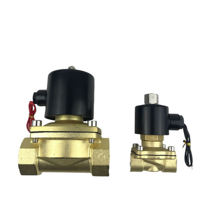 Normalmente aperto 2W350-35 1 1/4 pollici di ottone puro Valvola solenoide di acqua Valvola d'aria NO