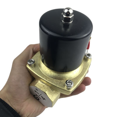 Normalmente aperto 2W350-35 1 1/4 pollici di ottone puro Valvola solenoide di acqua Valvola d'aria NO