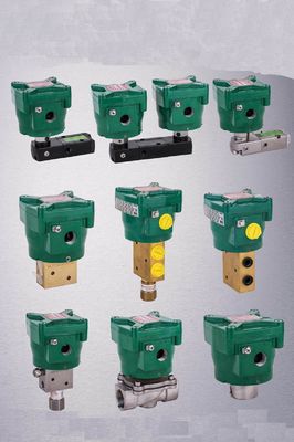 NF8551B402MO-24VDC 1/4 pollice Asco 4 Way Solenoid Valve 2 PSI Meno funzionamento