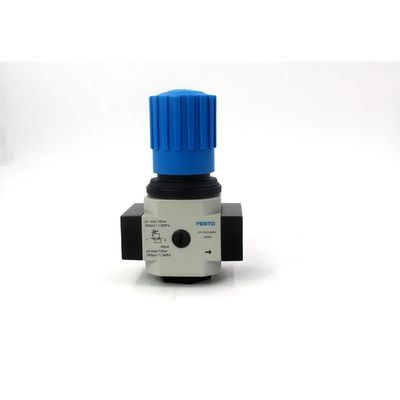 LR-1/4-D-MIDI 186451 LR-1/4-D-MIDI-MPA 8002368 FESTO Valvola di regolazione della pressione in lega di zinco con manometro da 0,5-12 bar Sistema di regolazione del filtro d'aria compatto con prestazioni migliorate