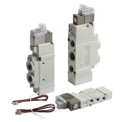 SY7220-5LZD-02 Port Size 1/4 SMC Valvola solenoide DC24V 2 Posizione doppia