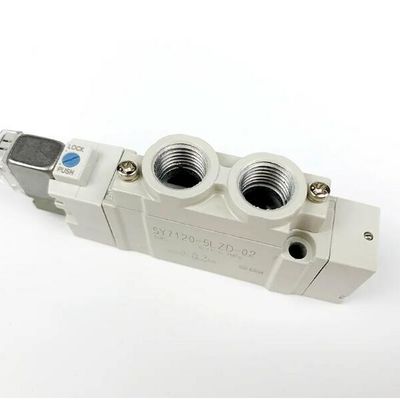 SY7120-5LZD-C4 Valvola solenoide pneumatica SMC Portone ad un solo tocco Dimensione portata Ø4 DC24V 2 Posizione singola