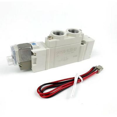 SY7120-5LZD-C4 Valvola solenoide pneumatica SMC Portone ad un solo tocco Dimensione portata Ø4 DC24V 2 Posizione singola