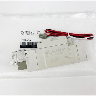 SY7120-5LZD-C4 Valvola solenoide pneumatica SMC Portone ad un solo tocco Dimensione portata Ø4 DC24V 2 Posizione singola