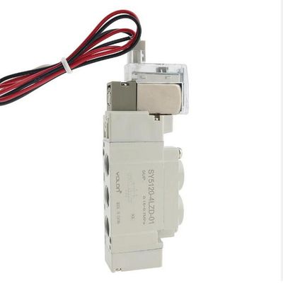 SY5420-5LZD-C8 DC24V SMC Valvola solenoide pneumatica 3 posizione centro di scarico