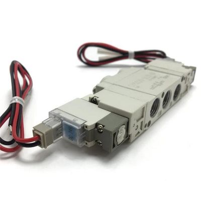 Valvo solenoide SMC a 5 porti antipolvere per applicazioni alimentari e bevande