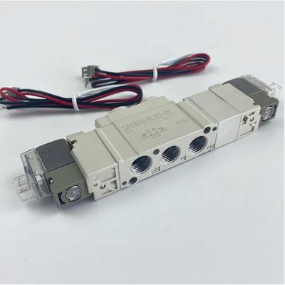 SMC SY5320-6LZD-C8 DC12V Valvola solenoide a un tocco 3 posizioni chiuse Centro Port Dimensione ø8