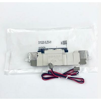 SMC SY5320-5LZD-C8 DC24V Valvola solenoidale a un tocco con 3 posizioni chiuse