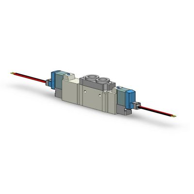 SMC SY5320-5LZD-C8 DC24V Valvola solenoidale a un tocco con 3 posizioni chiuse