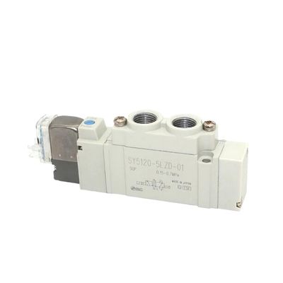 SY5220-5LZD-C4 Valvola solenoide SMC 2 posizione doppia DC24V portamento a un tocco