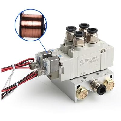 SY5220-5LZD-C4 Valvola solenoide SMC 2 posizione doppia DC24V portamento a un tocco