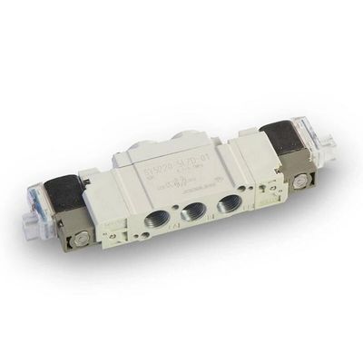 SMC SY5120-5LZD-C8 2 Posizioni Fitting a un solo tocco ø8 Valvola solenoide pneumatica DC24V