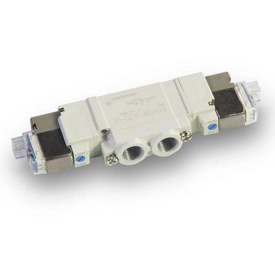 SMC SY5120-5LZD-C8 2 Posizioni Fitting a un solo tocco ø8 Valvola solenoide pneumatica DC24V