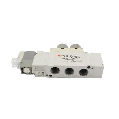 Valvola solenoide SY5120-5LZD-C4 SMC Un tocco di portata di montaggio dimensione Ø4 DC24V 2 posizione singola