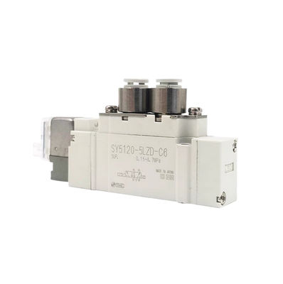 Dimensione del port Ø6 SY3420-6LZD-C6 SMC Valvola solenoide pneumatica3 Posizione Centro di scarico DC12V