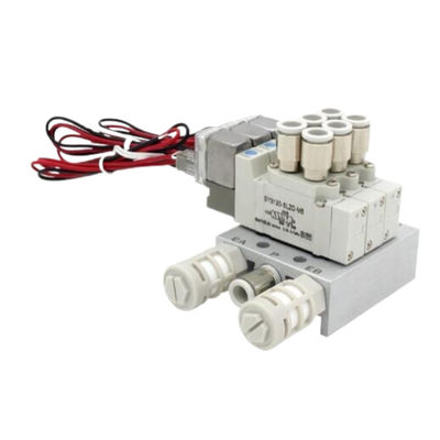 SY3320-6LZD-C8 SMC Valvola solenoide 3 posizione centro chiuso DC12V Port Size Ø8