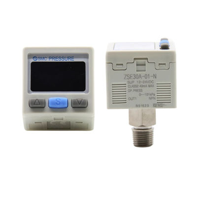 ZSE30A-01-C SMC Digital Pressure Switch Pressure di vuoto R1/8 2-Color Display PNP Open Collector 2 Outputs