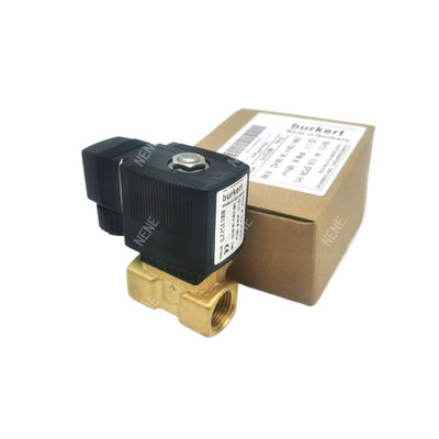 00126216 Valvola solenoide Burkert G1/8 1.5 Forno di flusso DC24V 8W Corpo di valvola in acciaio inossidabile 6014 C Normalmente chiuso