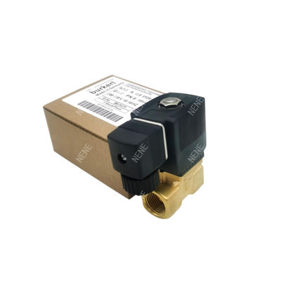 00126216 Valvola solenoide Burkert G1/8 1.5 Forno di flusso DC24V 8W Corpo di valvola in acciaio inossidabile 6014 C Normalmente chiuso