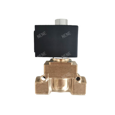 Valvola elettromagnetica 00126161 burkert 6014 D Azione diretta Connessione della piastra inferiore Normalmente aperta 2.0 Flow Hole DC24V 8W Corpo della valvola in ottone 0~10bar
