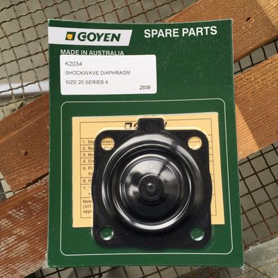 Kit di manutenzione Goyen RCAC20 Tipo K2034 Serie T4, ST4, DD4, FS4 Materiale nitrile scelta migliore