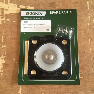 K2501 (M1183B) Goyen Pulse Valve Diaphragm CA25 RCA25 Valve Modello DD, FS, MM, T Serie