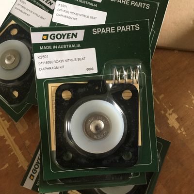 K2501 (M1183B) Goyen Pulse Valve Diaphragm CA25 RCA25 Valve Modello DD, FS, MM, T Serie